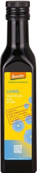 Immagine prodotto NaturKraftWerke Olio di lino vergine Demeter (500 ml)