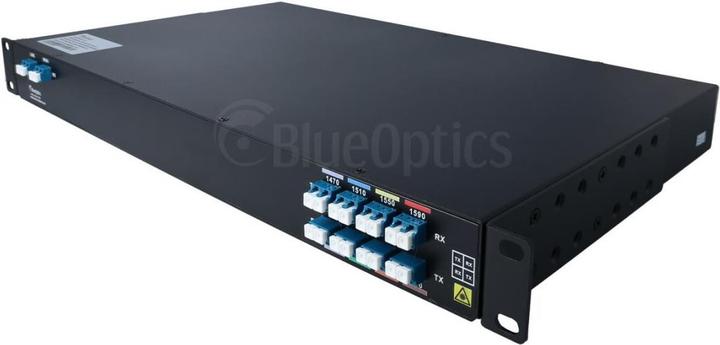 Image du produit BlueOptics Multiplexeur CWDM solution rack, 8 canaux, monomode, 1U