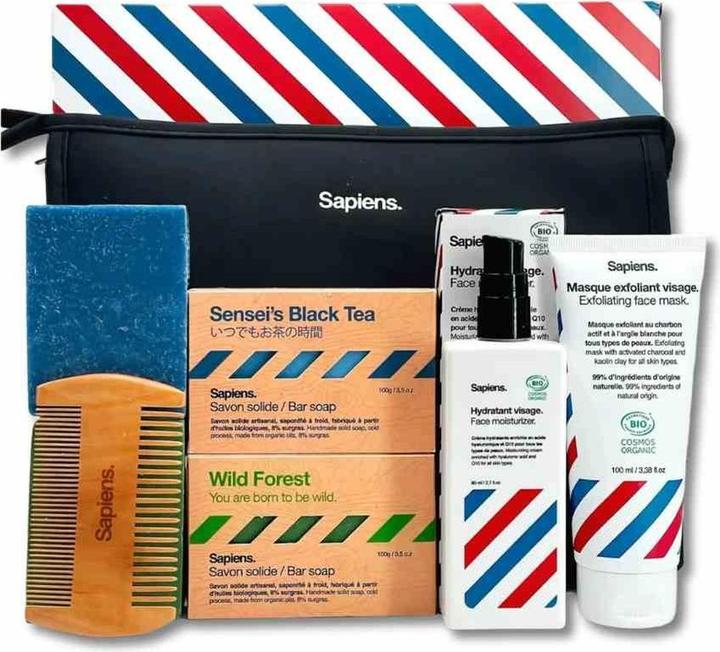 Image du produit Sapiens Coffret Routine Hygiène (Kit de soins de la barbe)