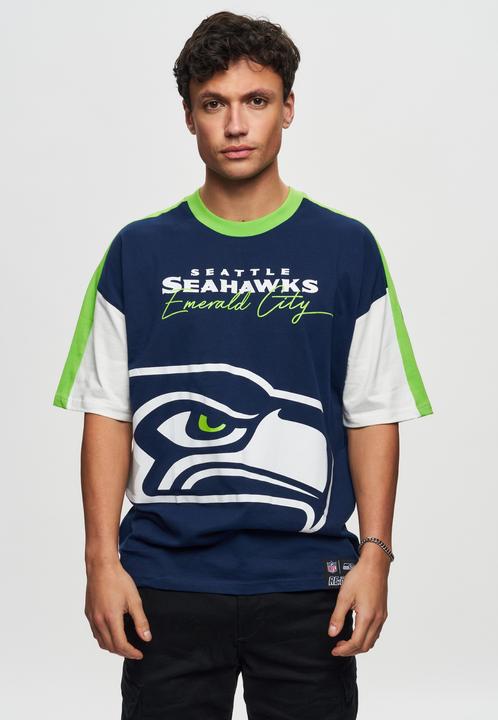 Immagine prodotto Recovered Re:Covered - Camicia oversize - NFL Seattle Seahawks - M (M)