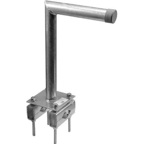Televes Winkelmasthalter WMH 44 44cm Abstand (Diverse), TV Zubehör, Silber