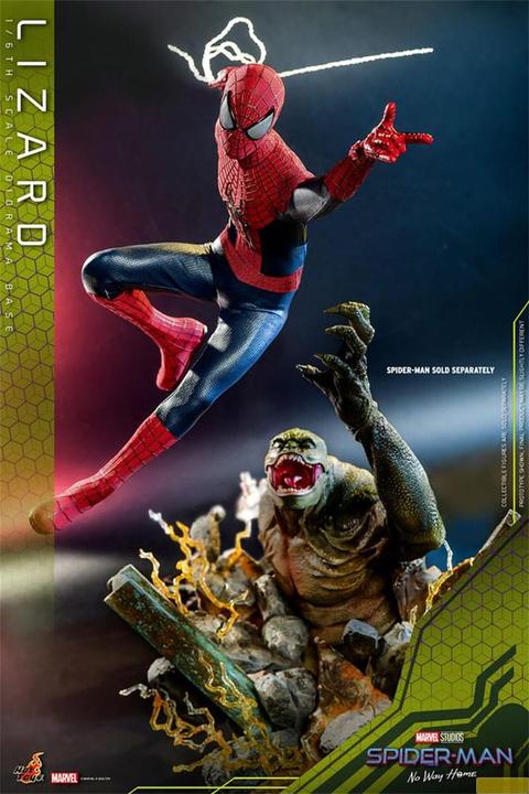 Image du produit Hot Toys Spider-Man : No Way Home socle diorama 1/6 Lizard