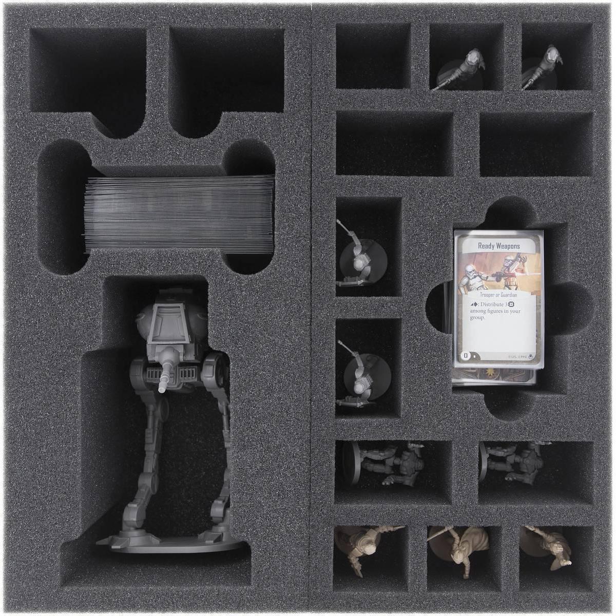 Feldherr BE02SET - Set di schiuma per Star Wars Assalto Imperiale: Cuore dell'Impero (Schiuma solida)