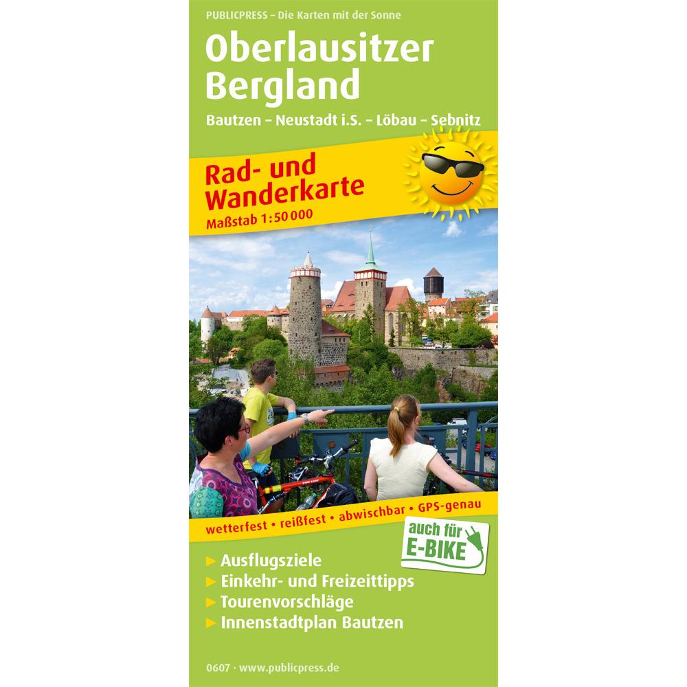 PublicPress Rad-u.Wanderk. Oberlausitz., Landkarte