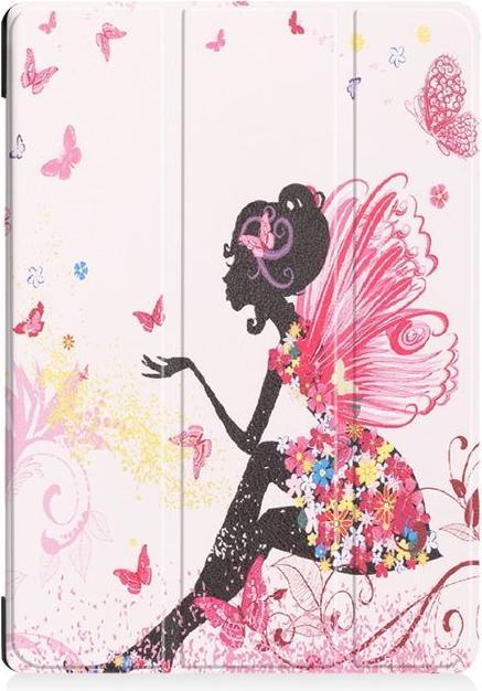 Actual product image MU Style Triple folding cover with pattern (Lenovo Tab E10)