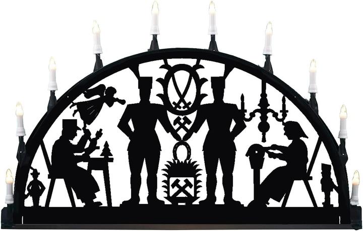 Produktbild Saico Arco in Metallo Nero (IP44)