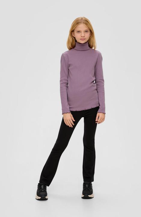 Immagine prodotto s.Oliver T-Shirt Rollkragenpullover mit Rippstruktur (M)