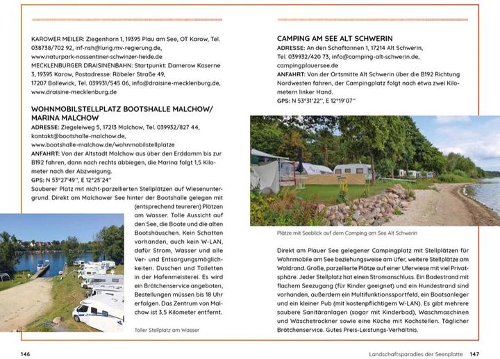 Produktbild Wochenend und Wohnmobil - Kleine Auszeiten Mecklenburgische Seenplatte (Deutsch, Marion Landwehr, 2021)