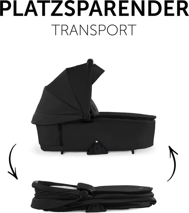 Actual product image Hauck Walk N Care Carrycot Black