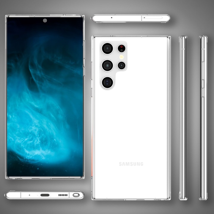 Produktbild Nalia Klare Transparente Hybrid Hülle (Samsung Galaxy S22 Ultra)