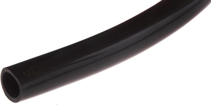 RS PRO Polyurethaan buis, zwart 7,5mm ID 10mm OD