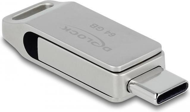 Produktbild Delock USB Flash Laufwerk (64 GB, USB-A, USB-C)