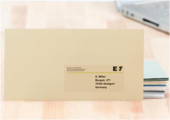 Productafbeelding HERMA Transparante adresetiketten A4
