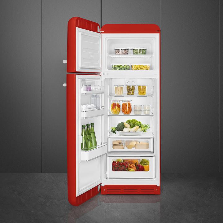Actual product image Smeg Retro Style FAB30LRD5 Free-standing fridge/freezer combination (294 l)