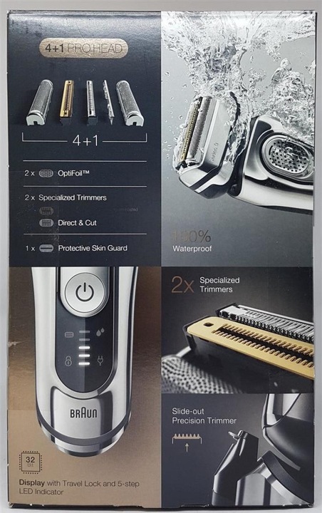 Actual product image Braun Series 9 9375cc + Latest Generation Electric Shaver
