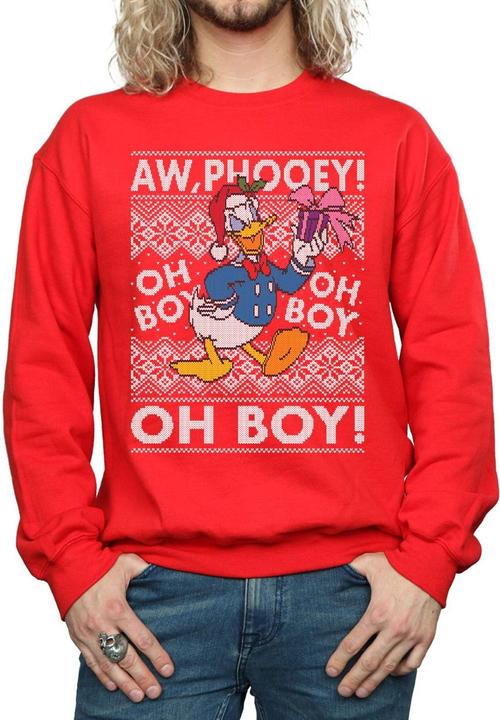 Produktbild Disney Donald Duck Christmas Fair Isle Sweatshirt (3XL)