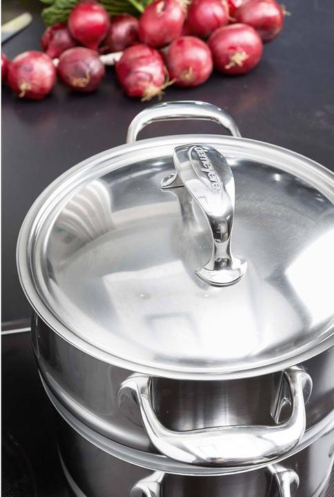 Productafbeelding Demeyere Atlantis 7 Starterset 3st elk 1x D41318 D41320 en D25920 (Kookpotten en pannenset, Roestvrij staal, 20 x 30 cm)