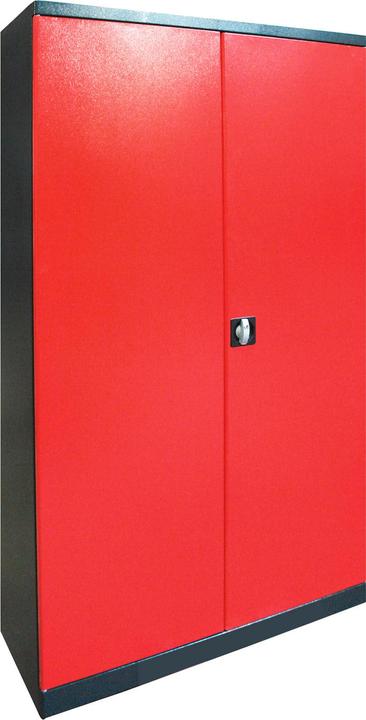 Image du produit Dema Schrank "XL-B" anthrazit/rot B110xH192xT38 (110 cm, 192 cm)