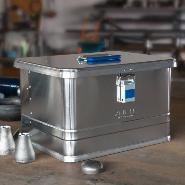 Productafbeelding Alutec Transportbox COMFORT Aluminium (L x B H) 580 385 332 mm (58 x 38,5 x 33,5 cm, 60 l)
