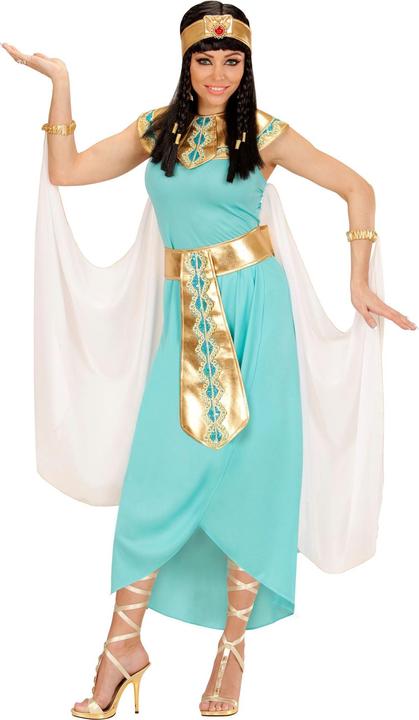 slim fit dress slacks Cleopatra Women's Costume - Velvet Top & Gold Dress main image 0
