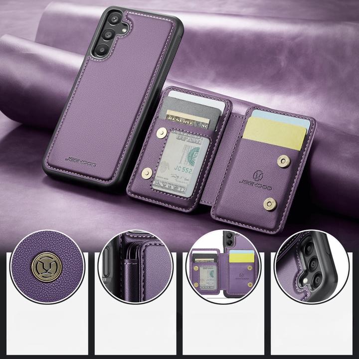 Actual product image Cover-Discount Galaxy A55 - 2-in-1 back cover with credit card holder (Samsung Galaxy A55)