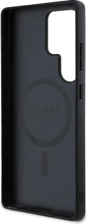Image du produit Guess Etui 4G Round Patch Classic Logo MagSafe do Samsung Galaxy S25 Ultra brÄ zowy (Samsung Galaxy S25 Ultra)