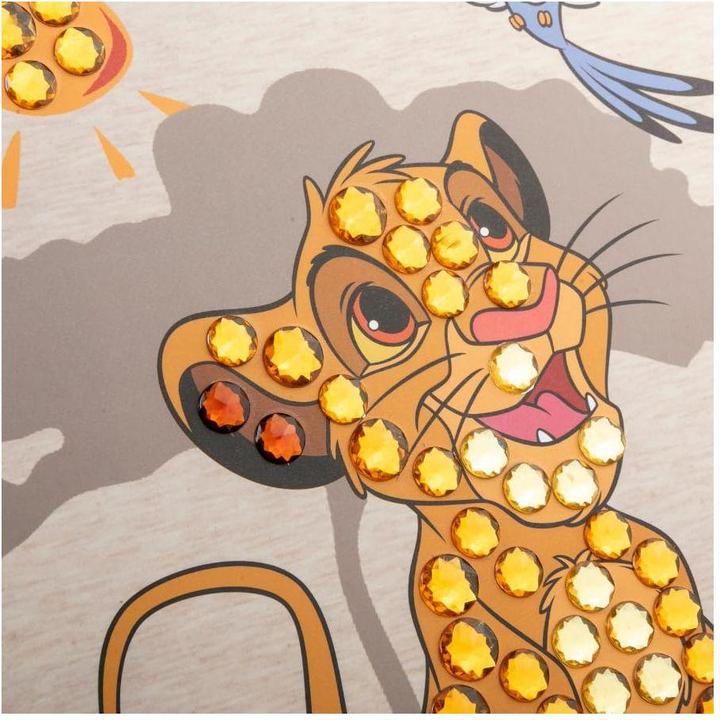Produktbild Craft Buddy Simba Crystal Art Junior 20x25cm