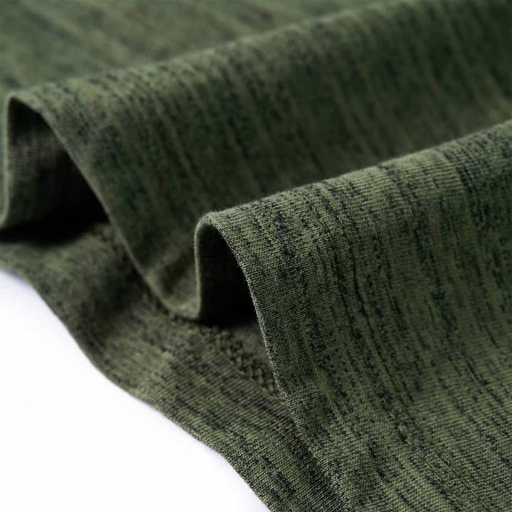 Immagine prodotto vidaXL Camicia da bambino a maniche lunghe kaki melange 92,Materiale: 80 (92)