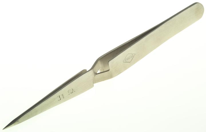 Immagine prodotto Cooper Tools Pinzetta in acciaio inossidabile, punta dritta, fine, 123 mm