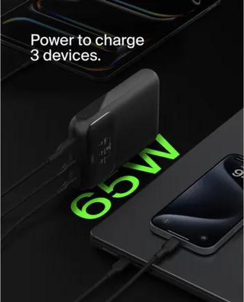 Actual product image Belkin BoostCharge Pro (20000 mAh, 65 W, 9.25 Wh)