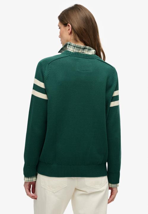 Produktbild Superdry Gestreifter Strickpullover mit lockerer Passform (XL)