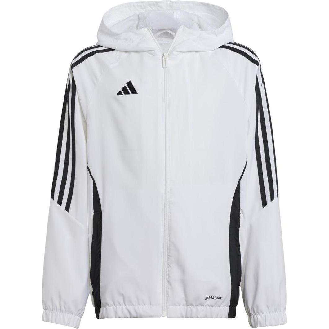 adidas, Jungen, Jacke, TIRO24 WB Y (140), Weiss, 140