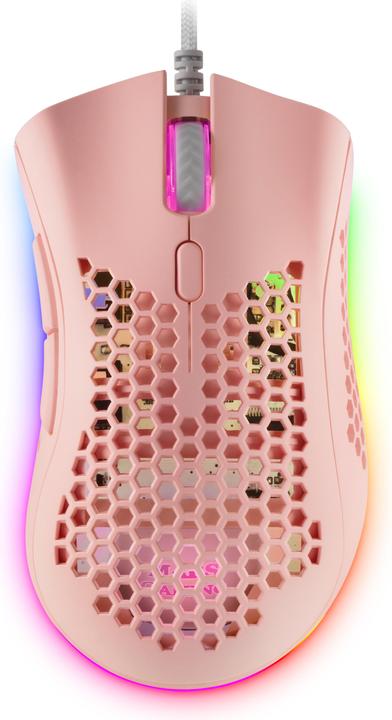Immagine prodotto Mars Gaming Souris Filaire Gamer Mmex RGB (Rosa) (Cablato)