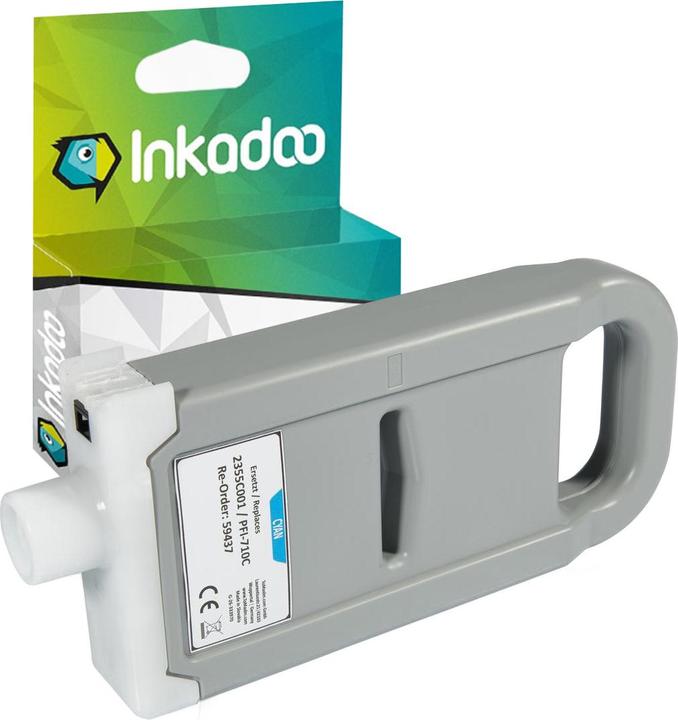 Immagine prodotto Inkadoo Druckerpatronen kompatibel mit Canon 2357C001 / PFI-710Y Tintenpatrone