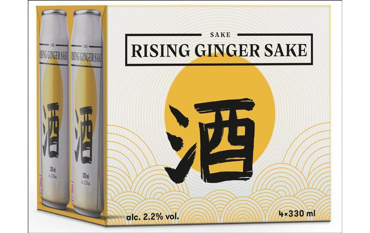 Produktbild Rising Ginger Sake Ginger Sake (4 x 33 cl)