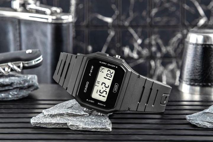 Image du produit Casio F-91WB-1AEF (Chronographe, Horloge numérique, 32 mm)