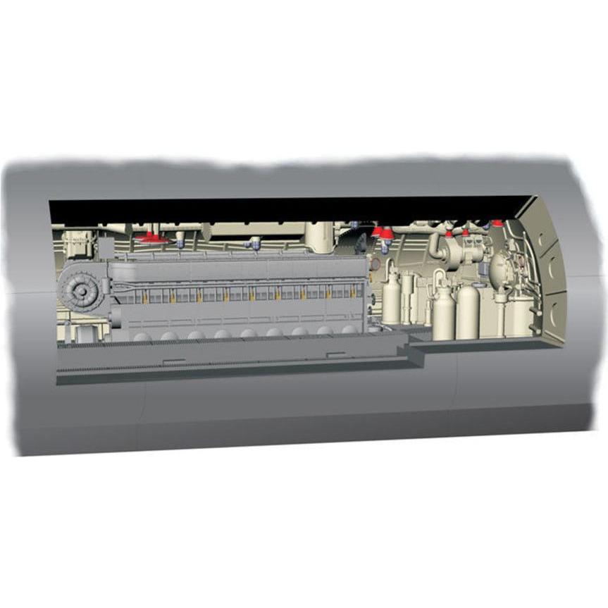 CMK U-Boot IX Diesel Engine section