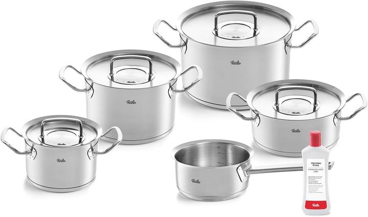 Produktbild Fissler Profi Collection Edelstahl-Kochtopfset (Pfannenset + Topfset, Edelstahl)