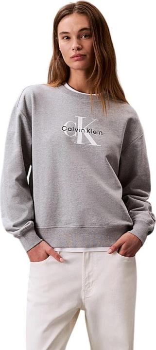 Produktbild Calvin Klein Jeans Ls Monologo French Terry Rlxd Cr (XS)