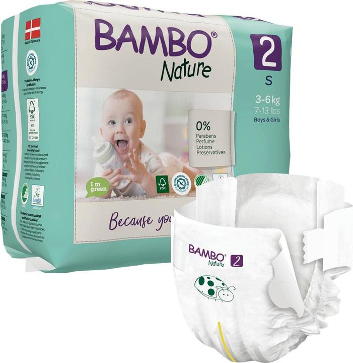 Produktbild Bambo Mini (Gr. 2, Tragepack, 30 Stück)