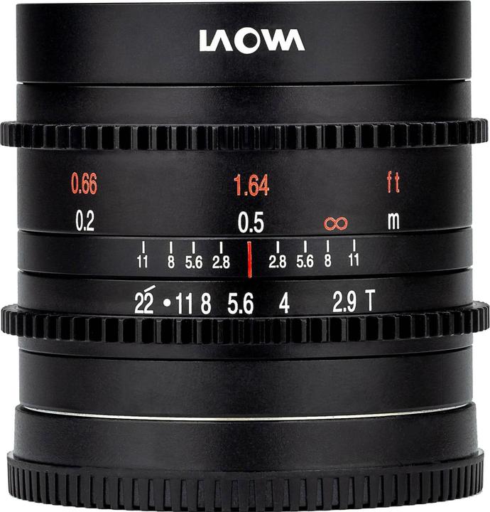 Produktbild Venus Optic Festbrennweite 9mm T/2.9 Zero-D Cine Fujifilm X (Micro Four Thirds, Micro Four Thirds)