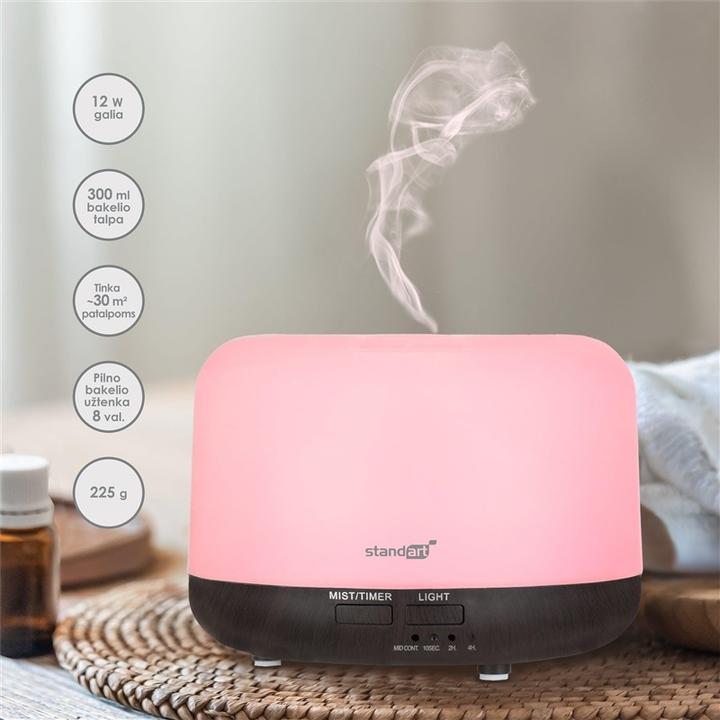 Productafbeelding Standart Aroma diffuser, humidifier SL-300ML, 0.3 l (300 ml)