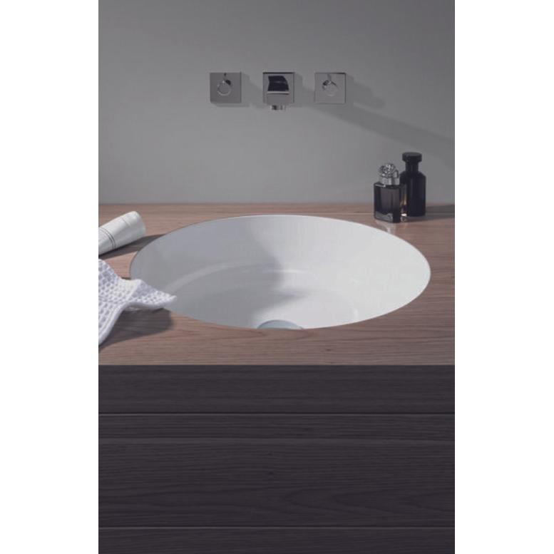 Thumbnail - Alape, Waschbecken, Unterbaubecken UB.SO450.2, rund Ø 44,4cm, 3506501000, weiss (570 mm, 570 mm)