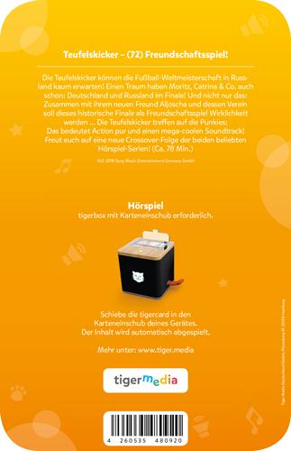 Produktbild Tigermedia Tigercard Teufelskicker Freundschaftsspiel (Deutsch)