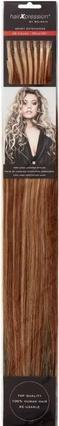 Actual product image Balmain HairXpression Human Hair 50cm Length Number 27 Tobacco-Light 0.19kg (27, 50 cm)