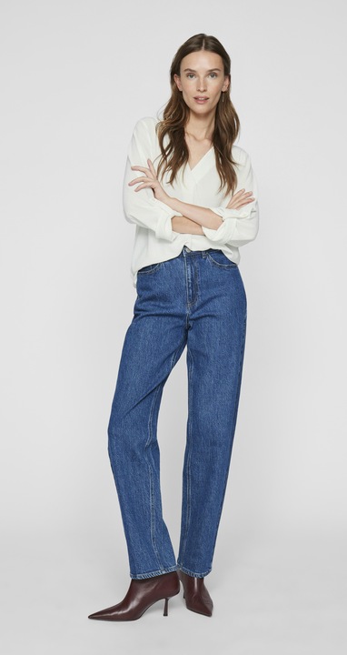 Actual product image Vila V-neck top with 3/4 sleeves (40)