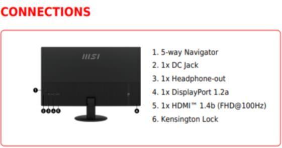Actual product image MSI PRO MP242L (1920 x 1080 pixels, 23.80")