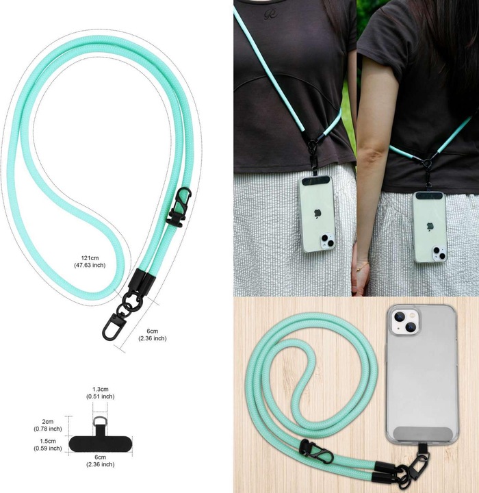 Actual product image Cadorabo Chain case for LG Google NEXUS 4 necklace cover adjustable
