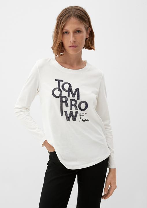 Produktbild s.Oliver T-Shirt Longsleeve mit Artwork (36)