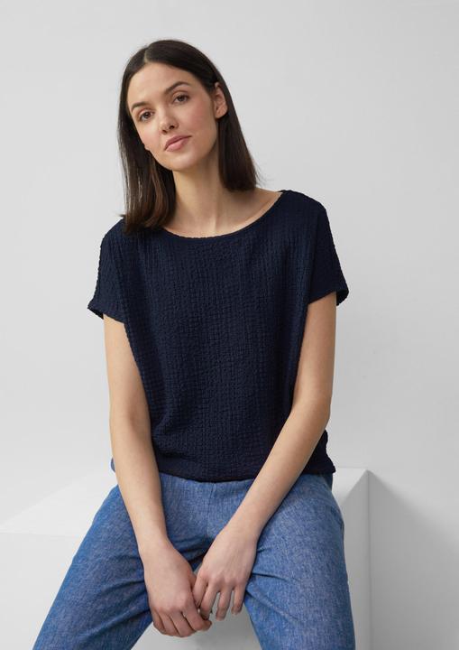 Produktbild S.Oliver T-Shirt Relaxed-Fit-Shirt in Struktur-Optik (36)